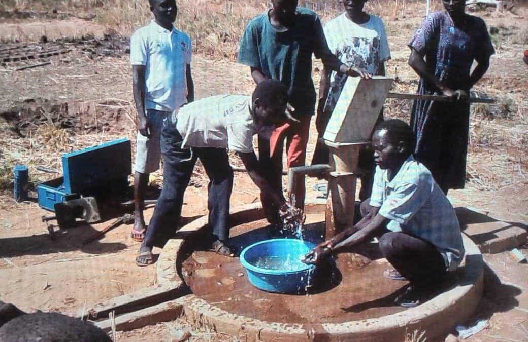 Well Repaired in Omiling, South Sudan
